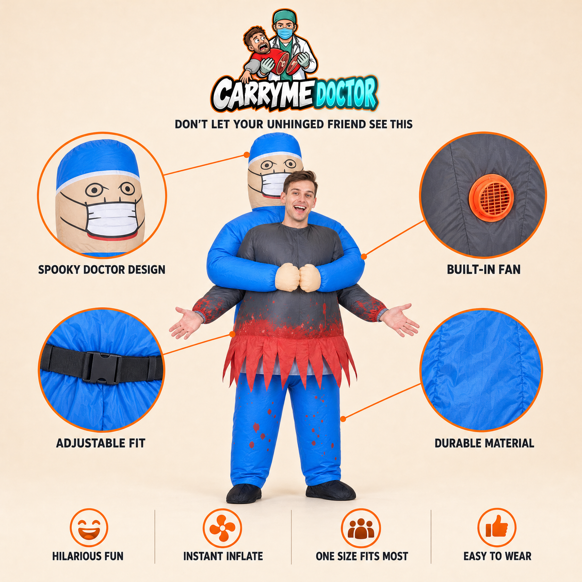 CarryMeDoctor™ Costume